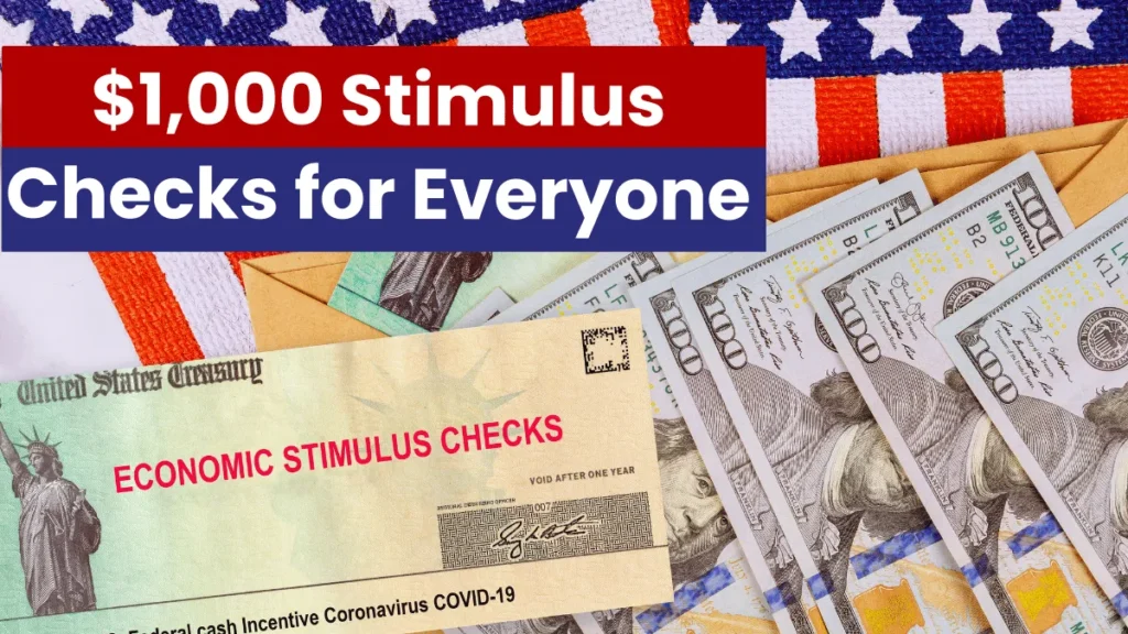 $1000 Stimulus Checks for Everyone: How to Find Out